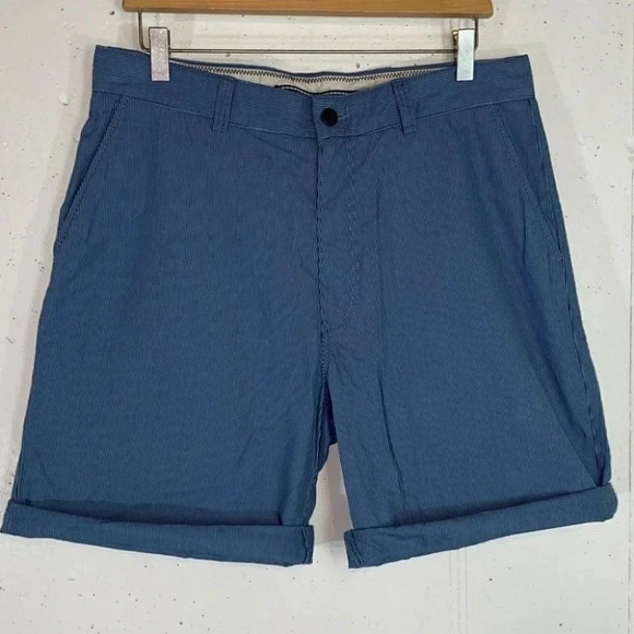 Nautica W32 two‎ tone blue pinstriped men’s shorts - Picture 1 of 7